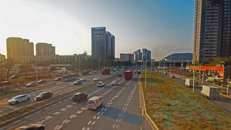 107國道市政化改造先行段開工 設計為雙向8車道和雙向4輔道