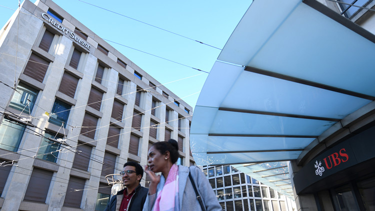 瑞士政府批准發放1180億美元貸款 幫助瑞士銀行收購瑞士信貸集團