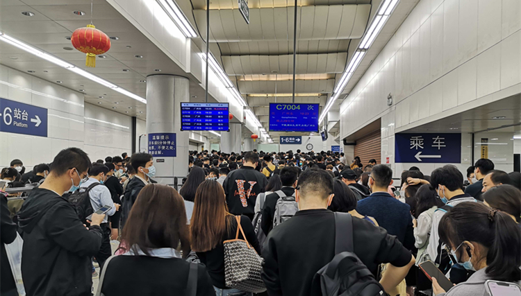 清明節廣鐵預計發送旅客180萬人次