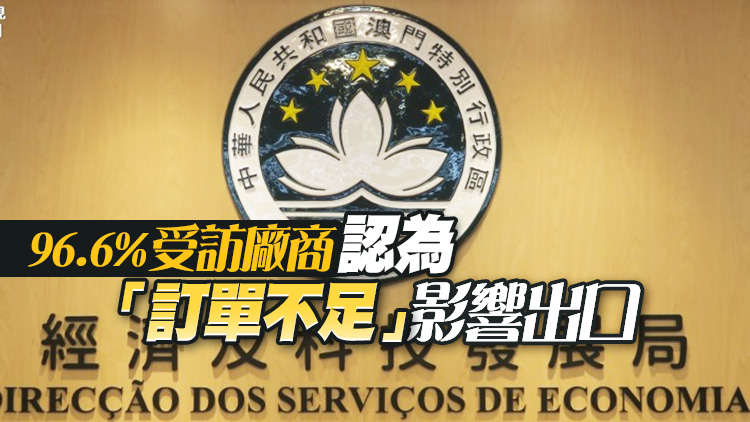 調查：受訪澳門廠商對未來6個月出口前景信心回升