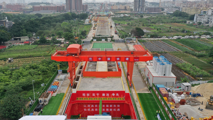 融通大灣區丨廣花城際首台盾構機始發 打造粵港澳大灣區南北向軌道交通大動脈