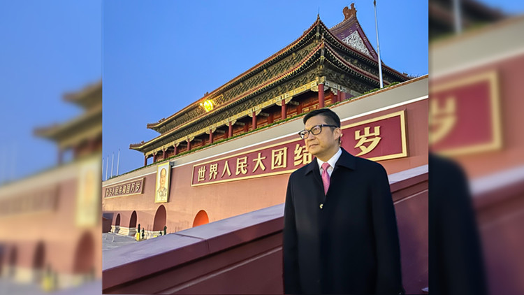 ​天安門觀升旗禮 鄧炳強：身為中國人無盡驕傲