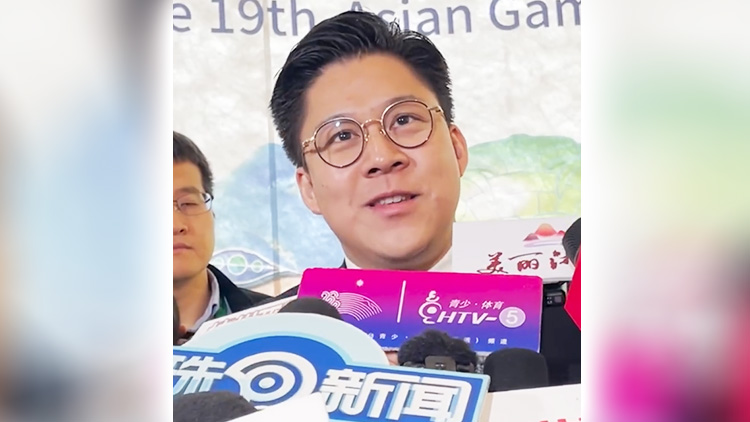 霍啟剛：中國香港代表團將派史上規模最大隊伍參加杭州亞運會