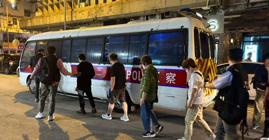 警方全港一連三日反黑 拘捕225人檢武器毒品