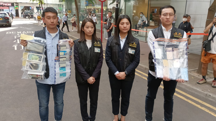 警方偵破63宗網上騙案 拘捕100人涉8100萬元騙款