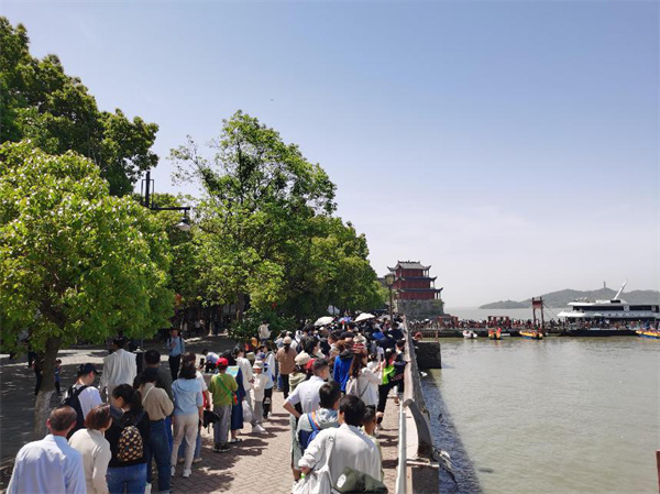 安徽巢湖：「五一」假期文旅市場火爆