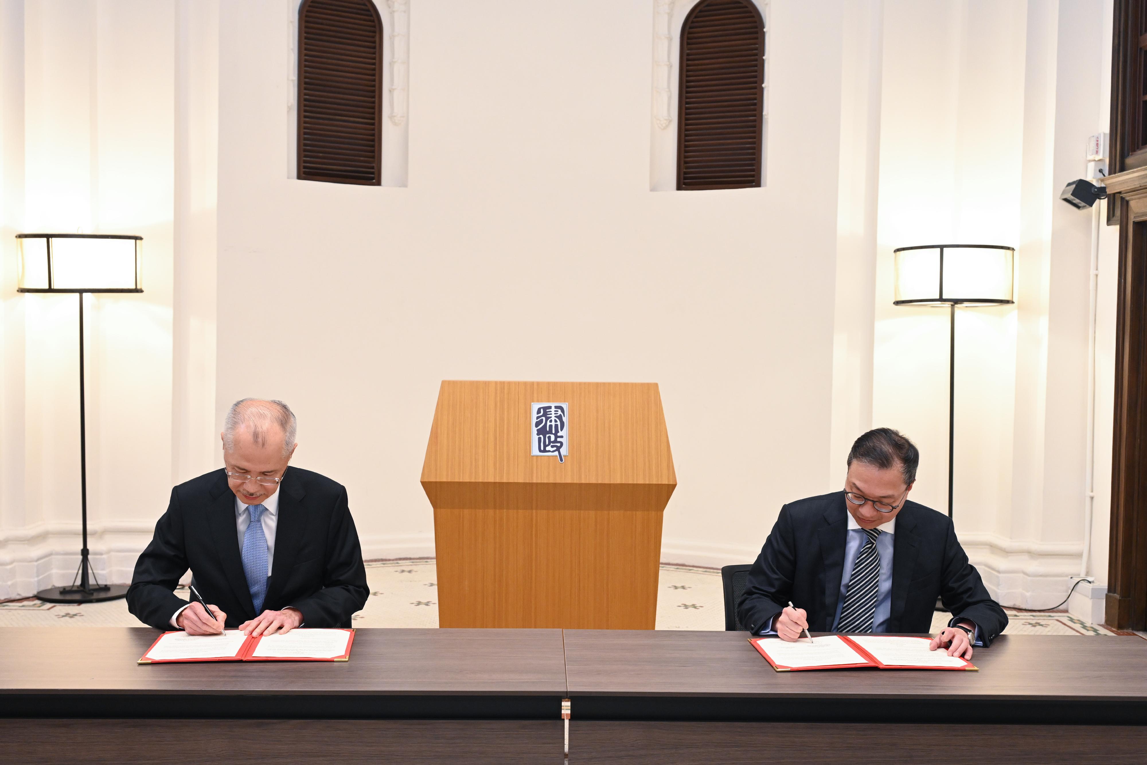 香港與文萊簽備忘錄 加強爭議避免及解決事宜合作