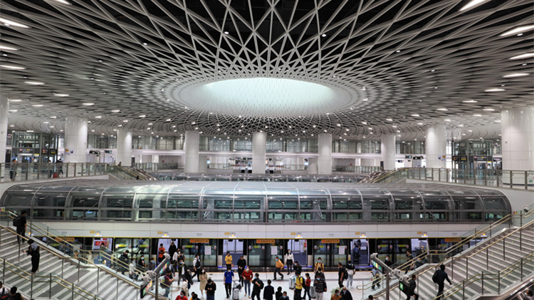 圖集 | 走進深圳最美地鐵站 一探「深圳之眼」