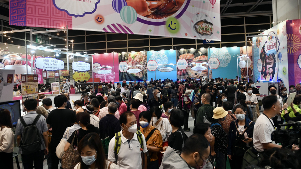 暴雨警告信號取消 沙田美食市集重新開放