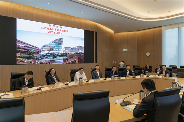 泰州市代表團訪本港高校及企業