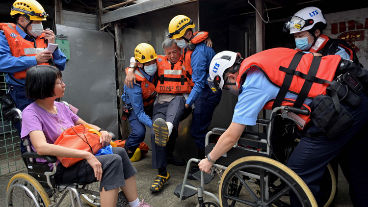 大澳舉行多部門聯合演練 加強水浸應變能力