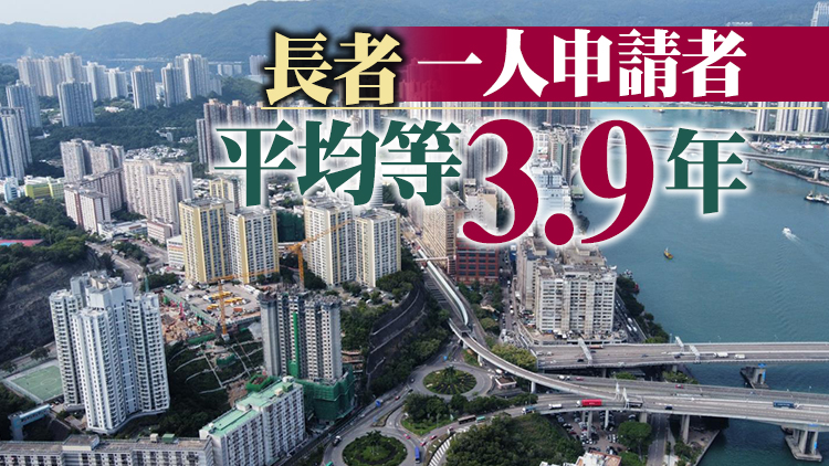 首季公屋平均輪候時間降至5.3年 較上季微跌0.2年