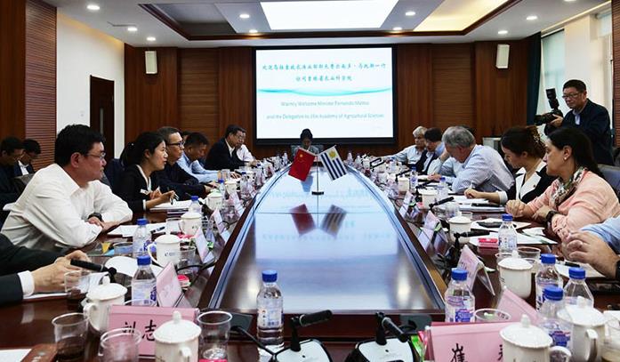 烏拉圭牧農漁業部訪華代表團訪問吉林省
