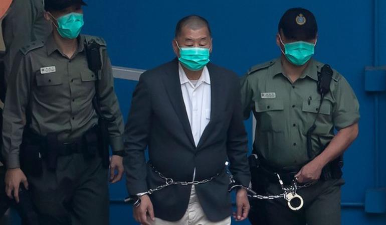 黎智英就勾結外國勢力案申終止聆訊 法官下周一頒判決