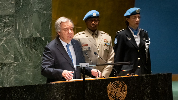 聯合國秘書長向包括中國軍人在內的維和犧牲人員授勳