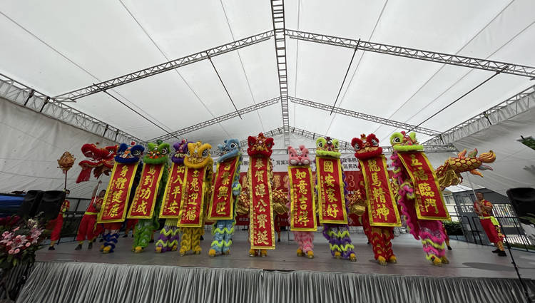 東區各界復辦巡遊賀譚公寶誕 首推譚公福餅寓年年風調雨順