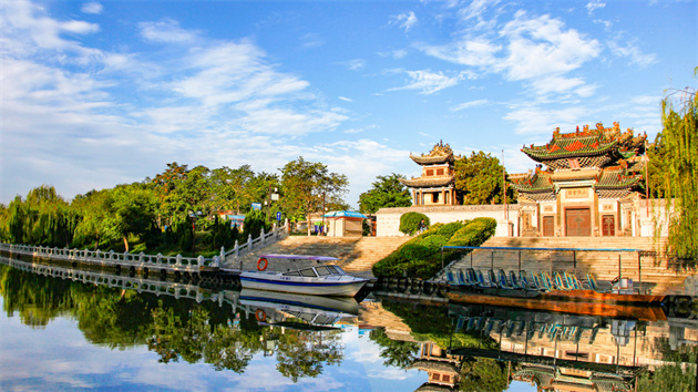 【視聽山東】基里巴斯友人參觀山陝會館