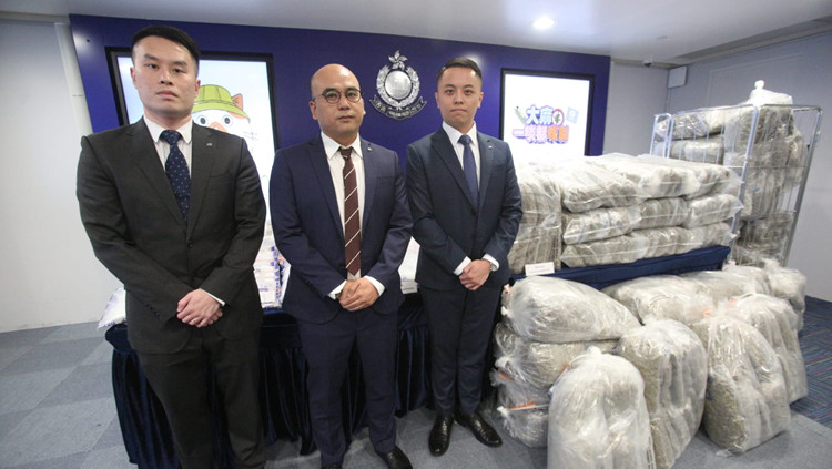 警方日破3宗販毒案 檢1.15億元毒品