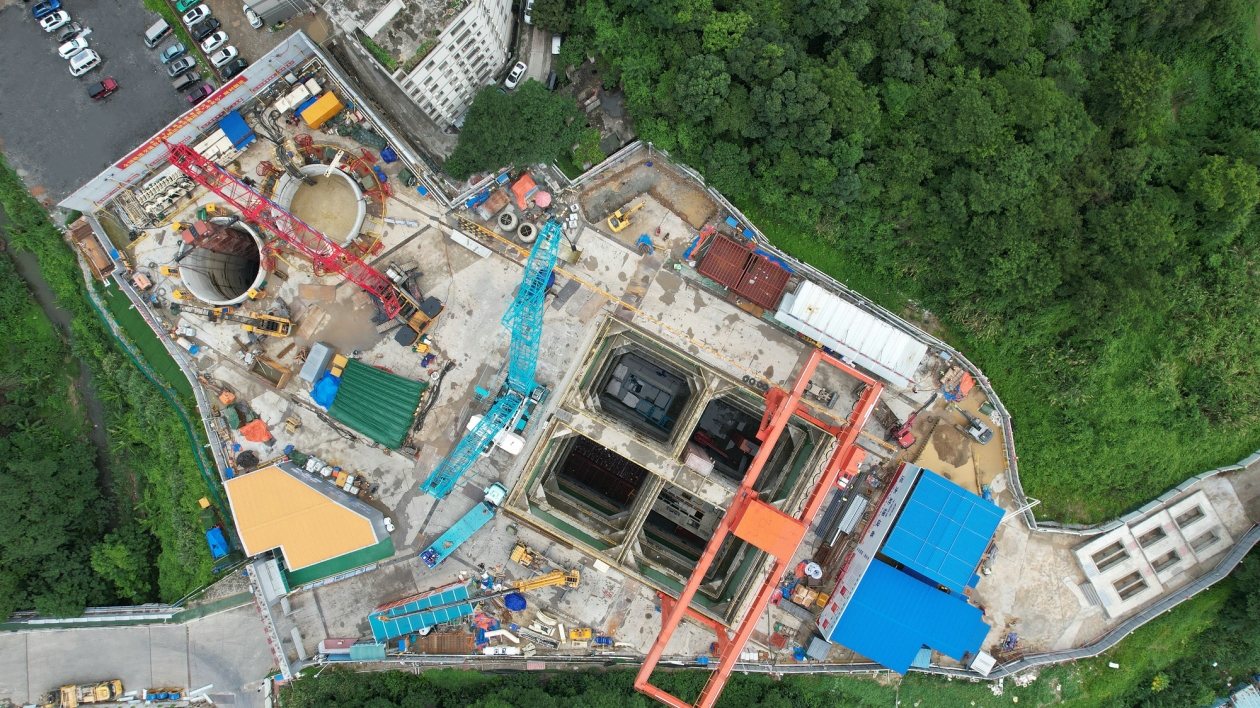 國內首次垂直機械法豎井施工技術在廣州順利驗證