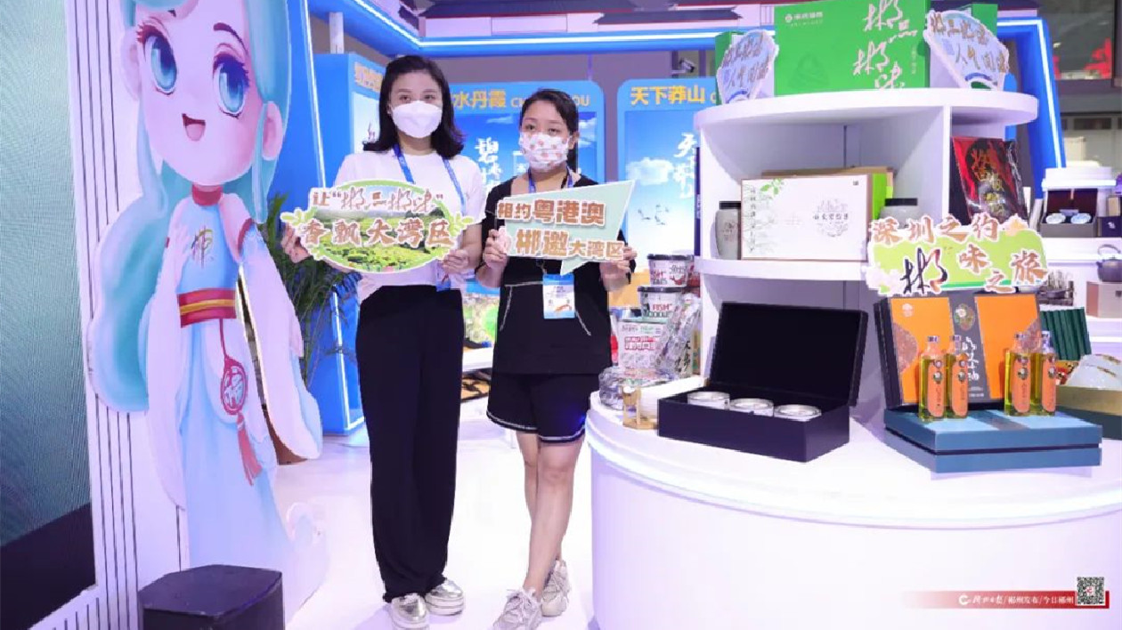 「山水畫卷 郴州相見」郴州展館驚艷亮相文博會