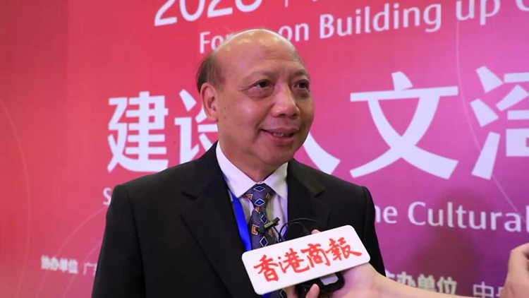 有片｜蔣述卓：文化強國建設離不開人文灣區建設 利用灣區平台促進兩岸人文交流