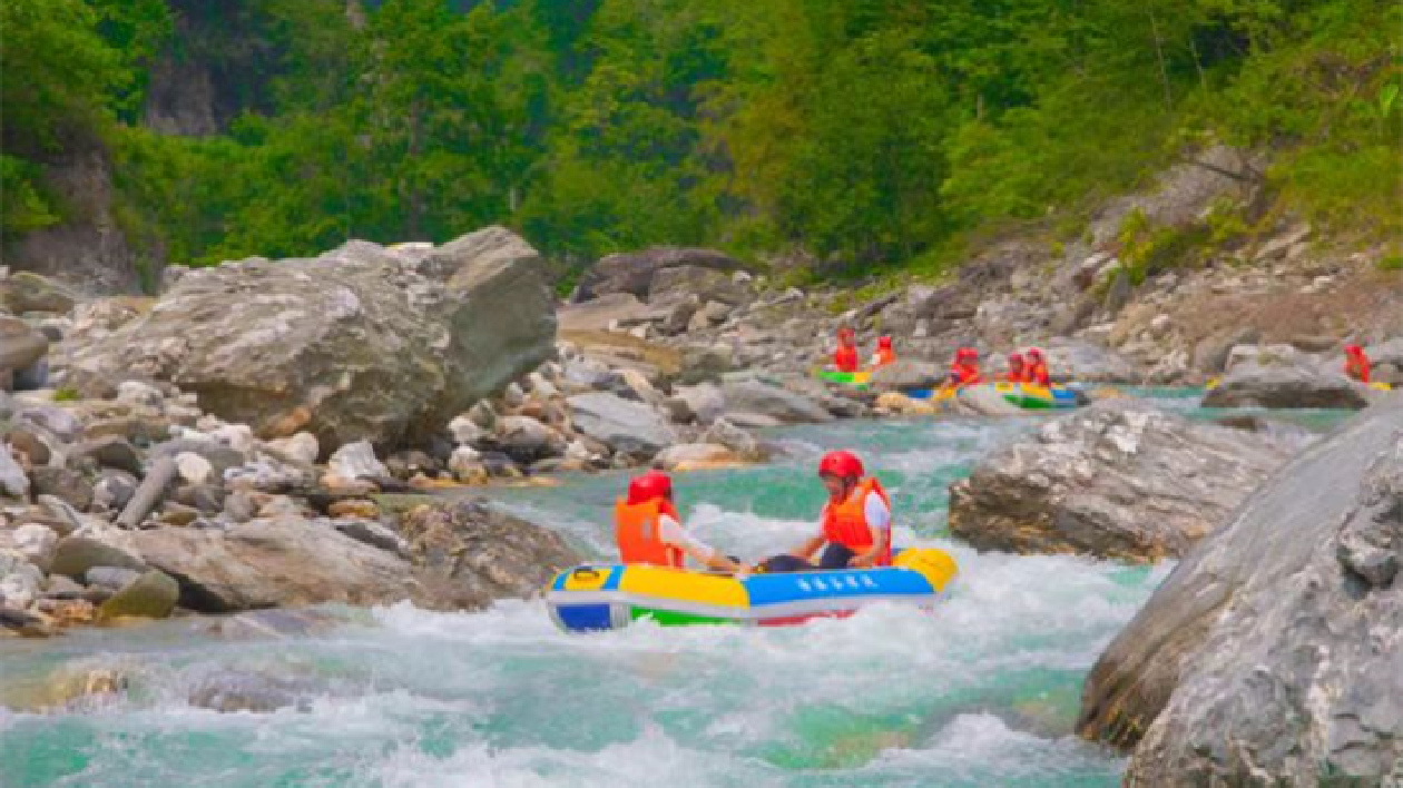 北川首屆鄉村民宿節暨開坪鄉生態旅遊節啟動