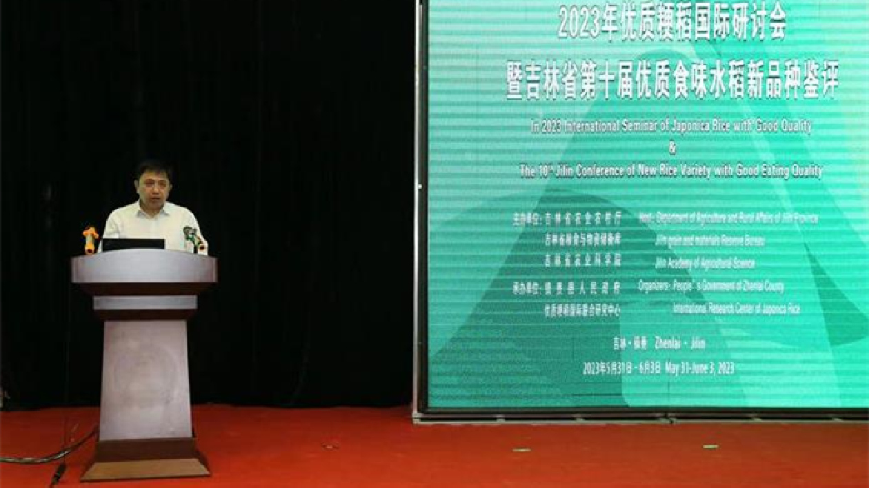 聚焦稻米品質創新——2023年優質粳稻國際研討會在鎮賚縣舉辦