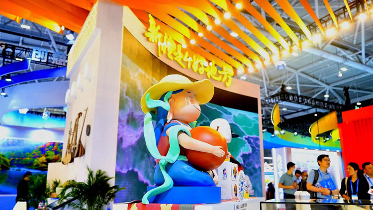 第十九屆文博會架起文化交流橋樑 「龜茲寶寶」數字文創助力推動文化事業繁榮發展