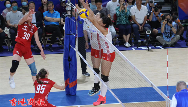 多圖 | 中國女排0-3不敵波蘭女排