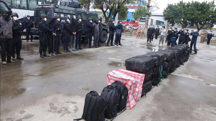 粵港警方聯動破獲特大跨國走私毒品案 繳獲一噸可卡因