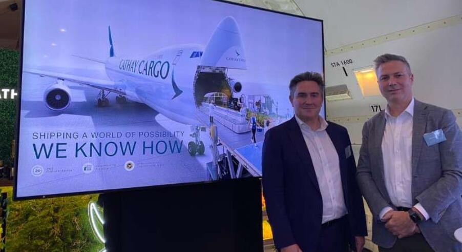 國泰：貨運力回復至疫前水平