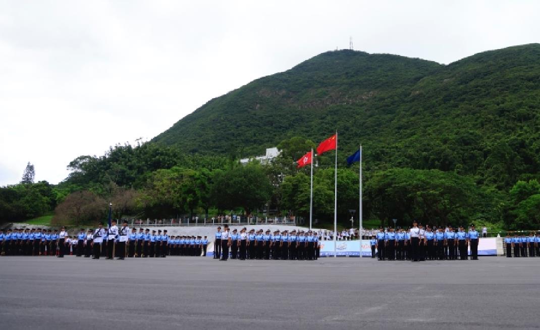警察學院結業會操 32名見習督察及110名學警畢業