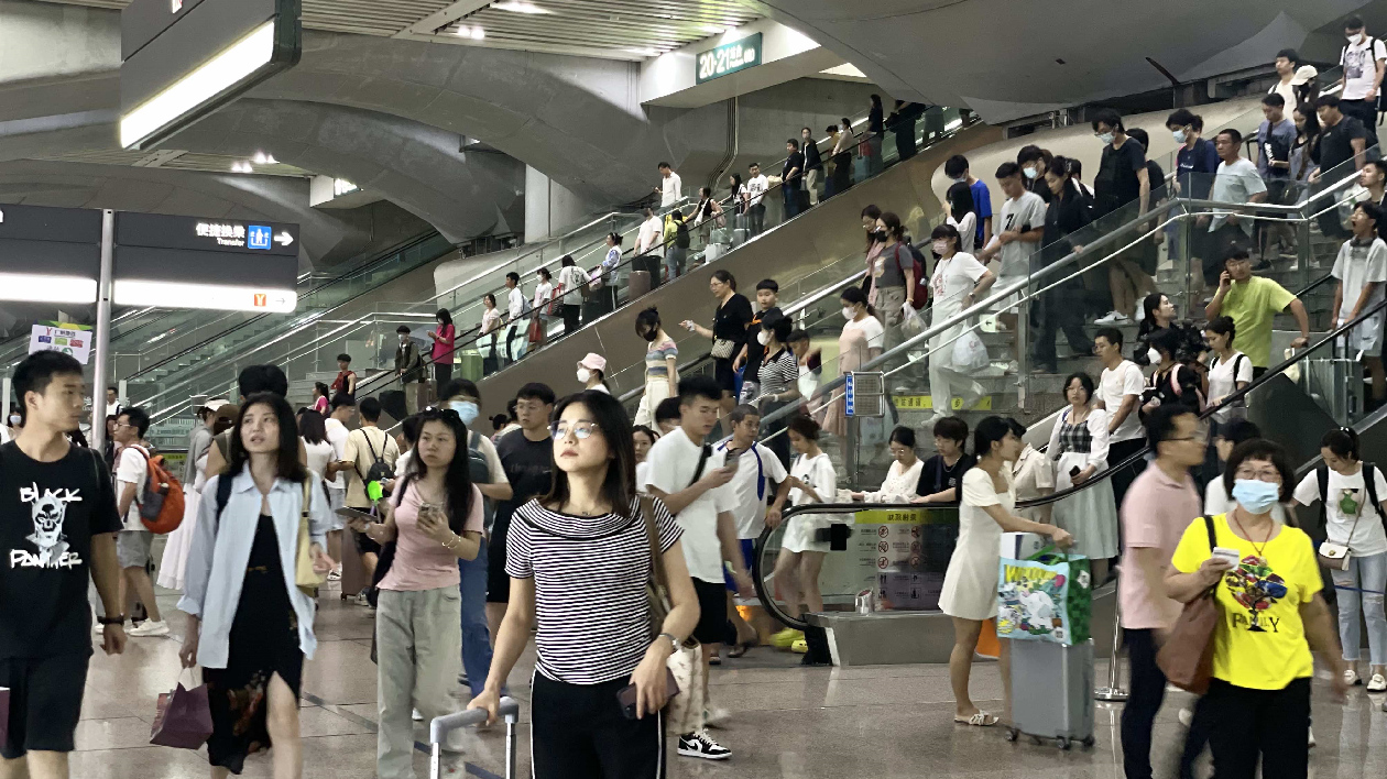 史上「最火」端午 廣鐵日均運客超200萬人次