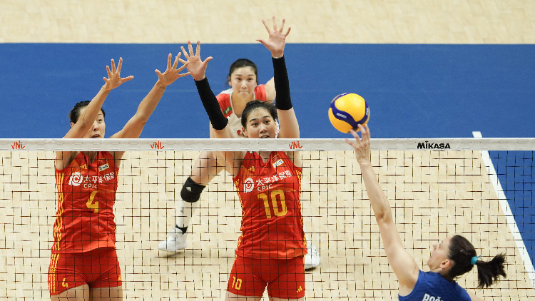 世界女排聯賽韓國水原站：中國隊不敵塞爾維亞隊