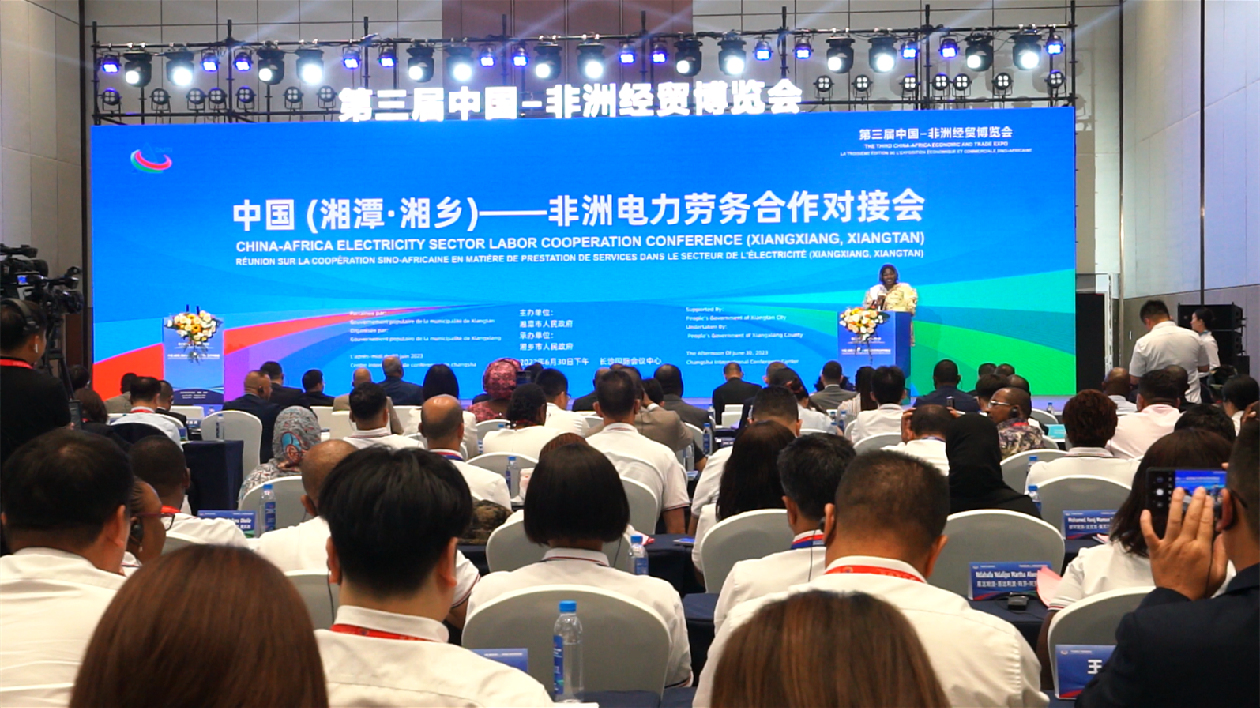 「電力湘軍」亮相第三屆中非經貿博覽會 現場簽約8個項目