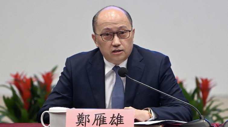 鄭雁雄7月14日回訪立法會 將與全體議員午宴