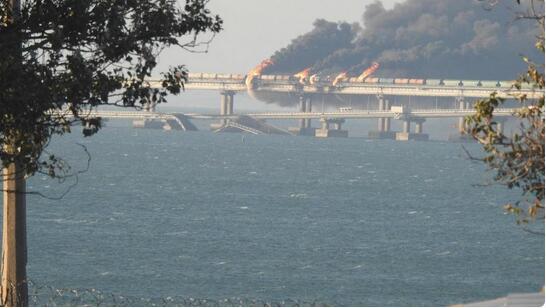 烏克蘭國防部承認實施對克里米亞大橋的襲擊 此前烏總統否認