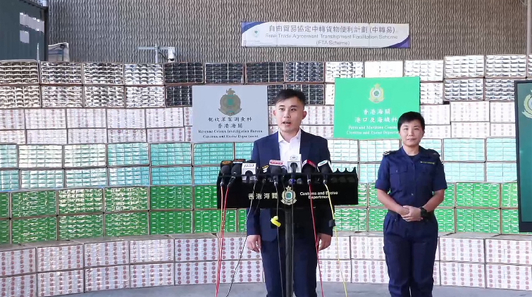 海關搗破私煙案 檢8200萬元私煙拘8男