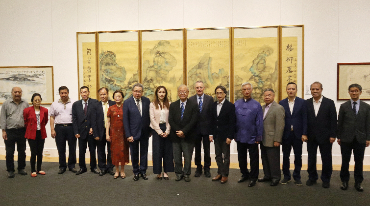 饒宗頤寰宇藝蹤展覽開幕 市民可免費入場