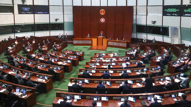 立法會首次以普通話問答 李家超：建設香港 中資發揮很大力量