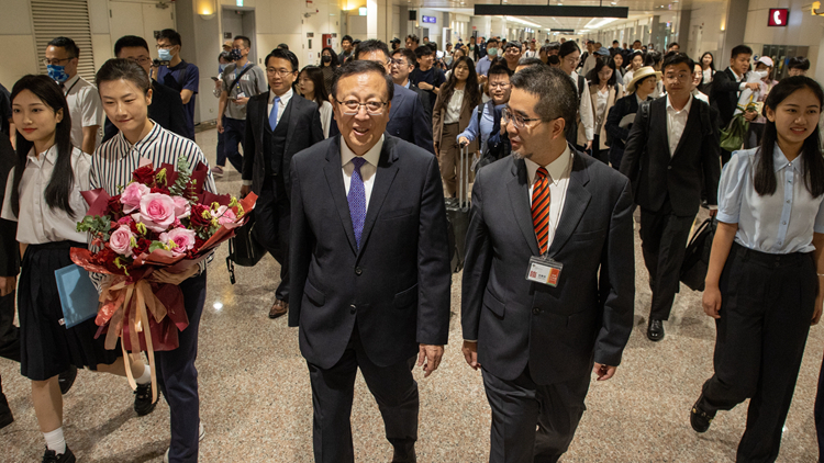 大陸高校師生團飛抵台灣開啟交流參訪之旅