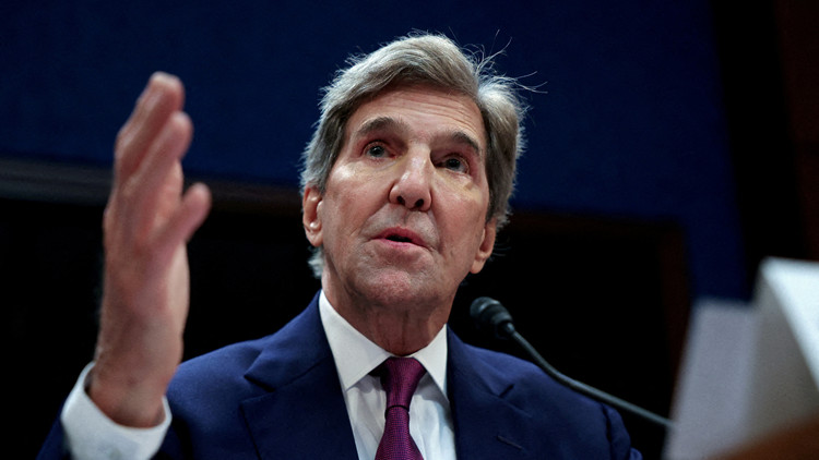 美國總統氣候問題特使克里抵京