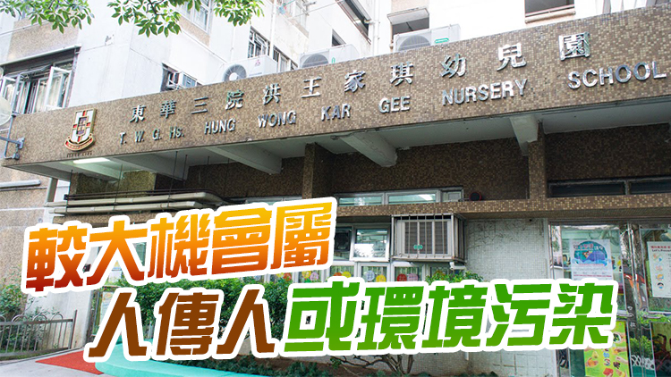 粉嶺洪王家琪幼兒園爆發急性腸胃炎 18學童染病