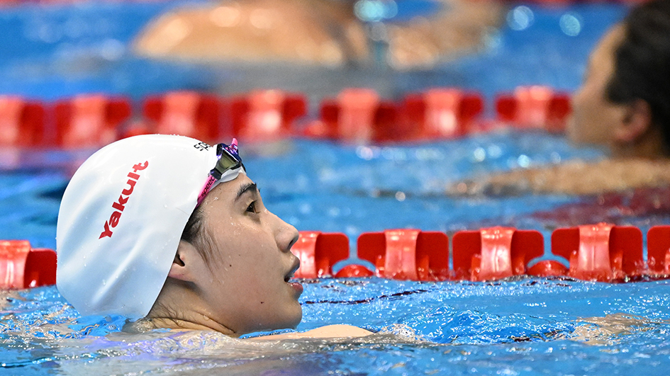 張雨霏女子100米蝶泳「封后」 奪個人世錦賽首金