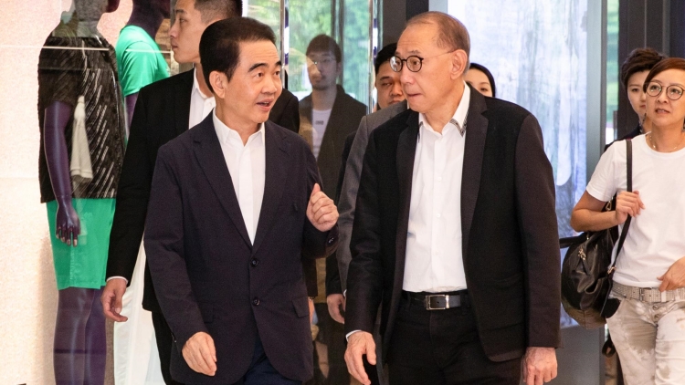 共造深港文娛消費新名片 楊受成一行到訪海雅集團座談交流