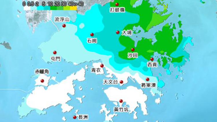 【追蹤報道】天文台改發黃色暴雨警告信號