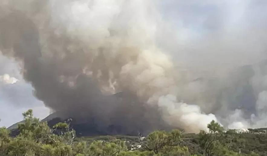 美國南加州「邦尼山火」迅速蔓延