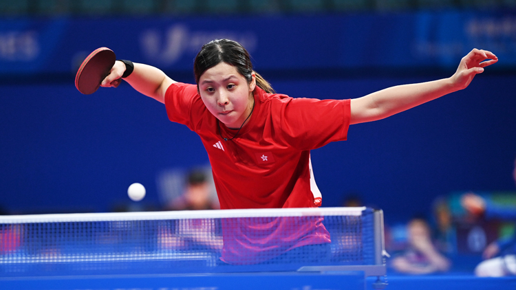 成都大運會｜乒乓球女團港隊不敵日本獲得銅牌