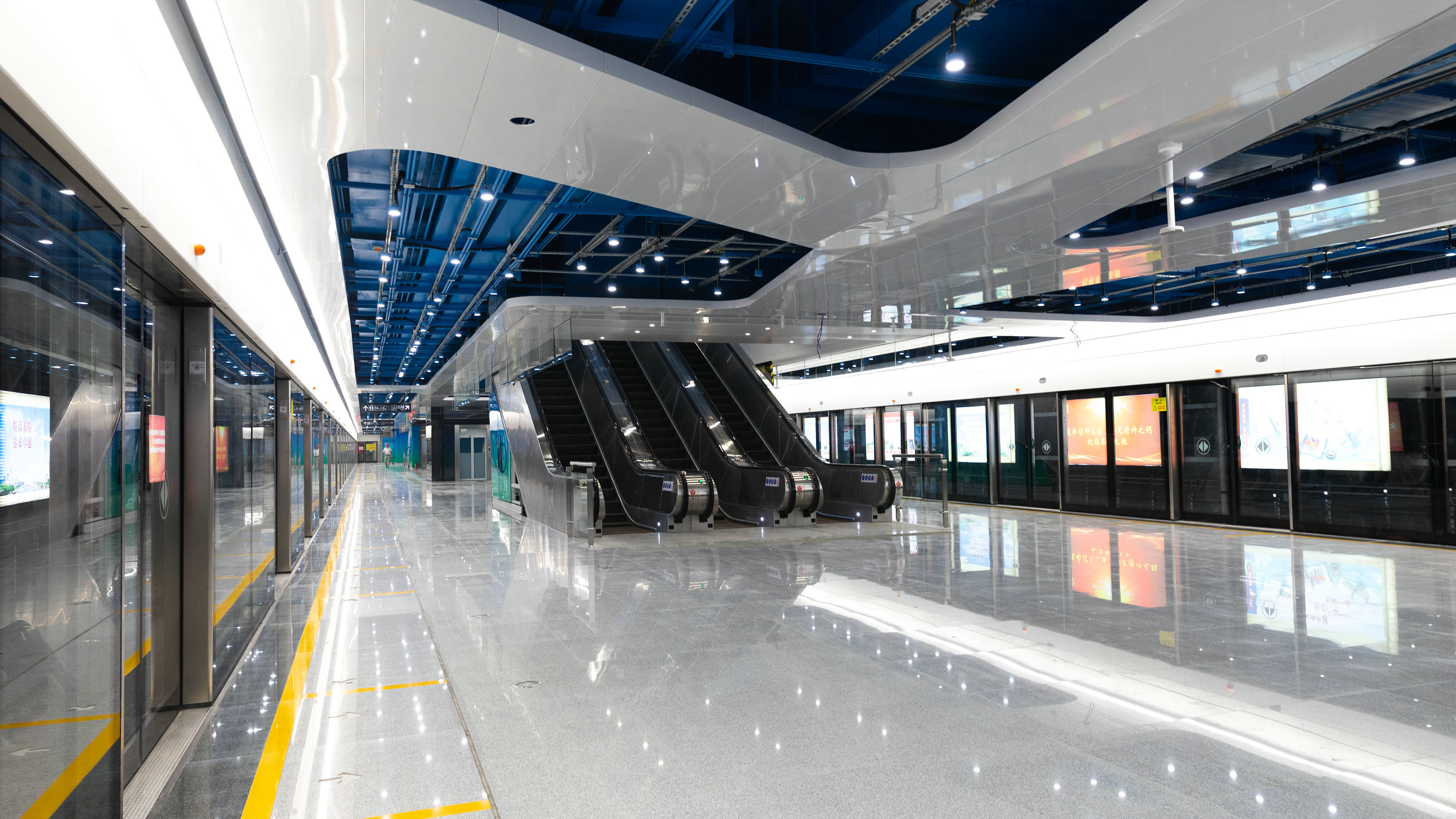 提升廣佛全域同城化水平 廣州地鐵七號線二期軌行區移交運營調試