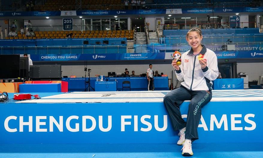 佘繕妡：大運會首奪金信心倍增 冀巴黎奧運衝擊獎牌